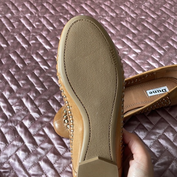 NEW, Dune London Ballet flats, tan, US 7.5 EU 38 - Picture 2 of 2